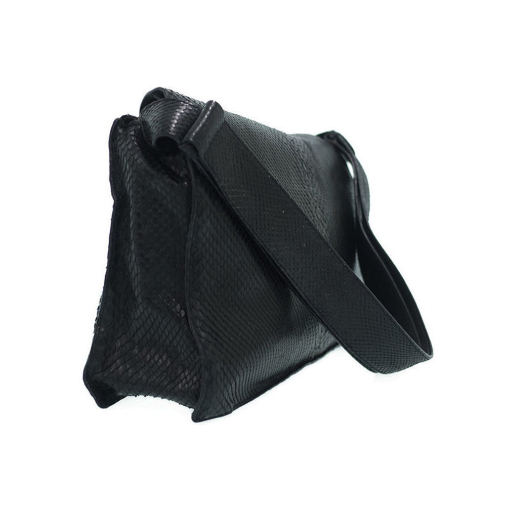 Bottega Veneta Python Shoulder Bag Black - image 2